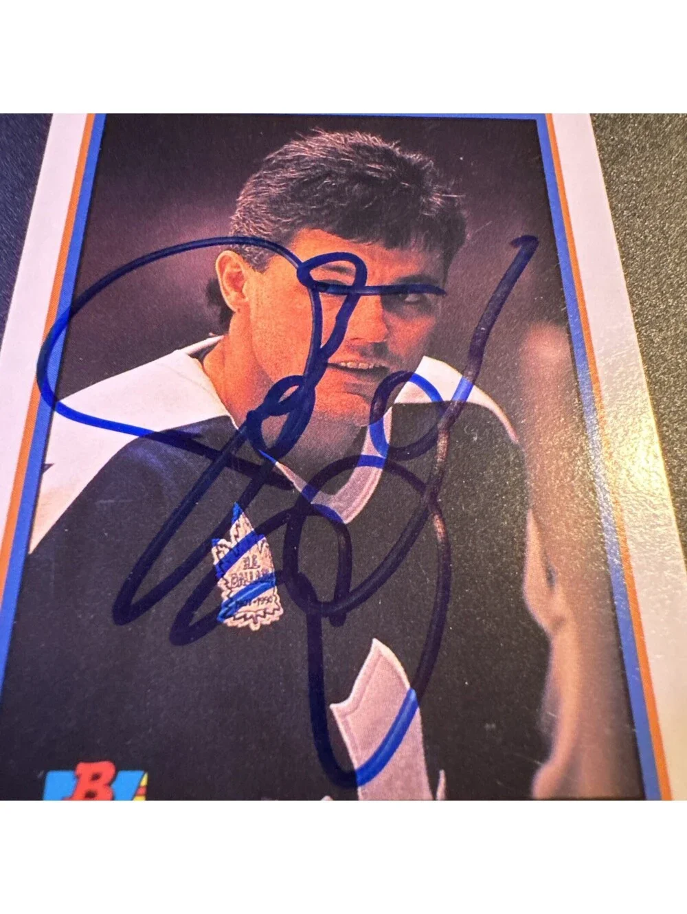 1991-92 Bowman - Dave Ellett #163 - Bowman - TTM Autograph No COA